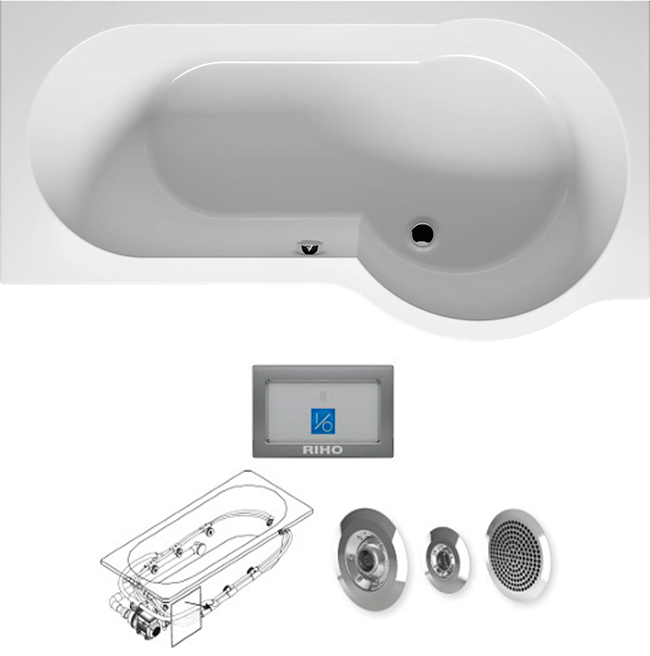 BA8000500000000_top1 Ванна Riho Dorado Santreyd - Вид №2