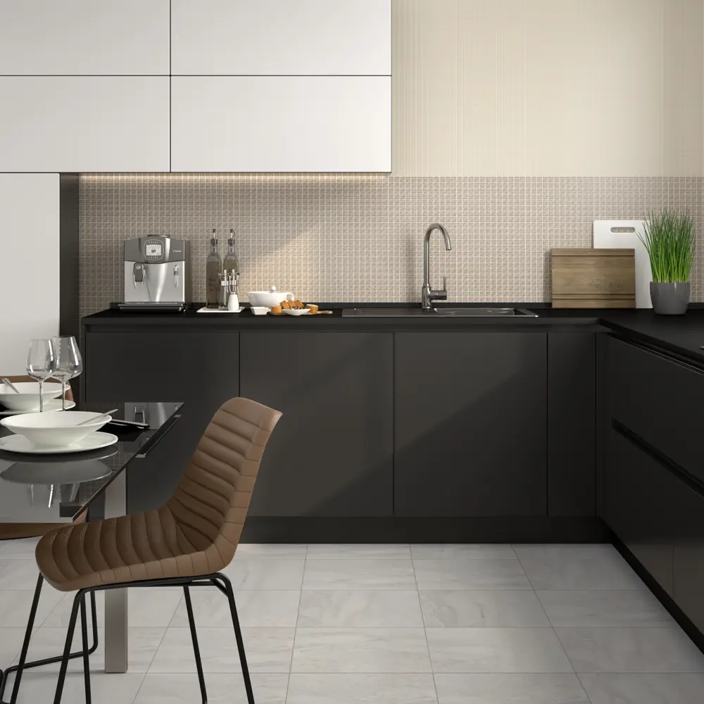 Керамогранит Kerama Marazzi Пескара с мраморным эффектом 40.2×40.2 см 84348735 STLM-0048767 - Вид №3