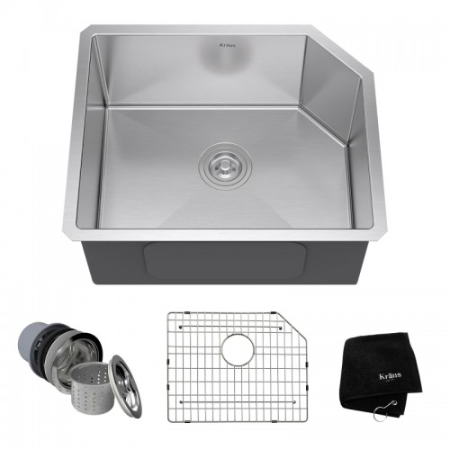 KHU121-23 Мойка кухонная прямоугольная Krausru 