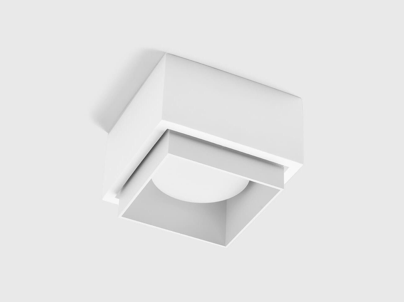 Гипсовый потолочный светильник Tecnico SYME QUADRATA ARCH-00139395 - Вид №1