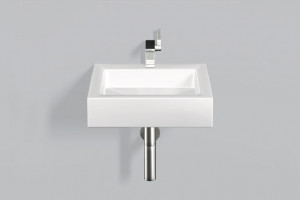 4276000401 Умывальник, wt.qs450h, белая, противомикробное Alape серия Q