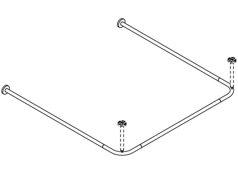 900.34.30140 Карниз HEWI System 900 - Вид №3