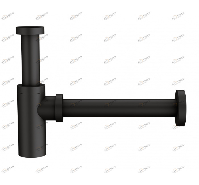 GENEBRE 1626 41 Биде и сифон для раковины 1 1/4 дюйма черного цвета 