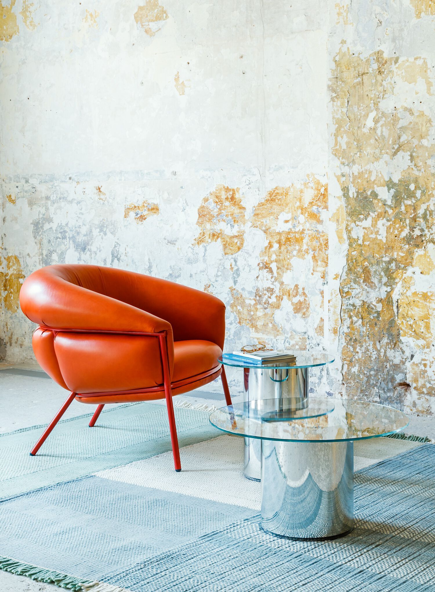 Мягкое кресло с подставкой для ног BD Barcelona GRASSO ARCH-00065611 - Вид №5