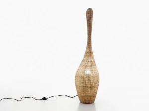 Gervasoni Торшер из ротанга Bell + bolla + corallo