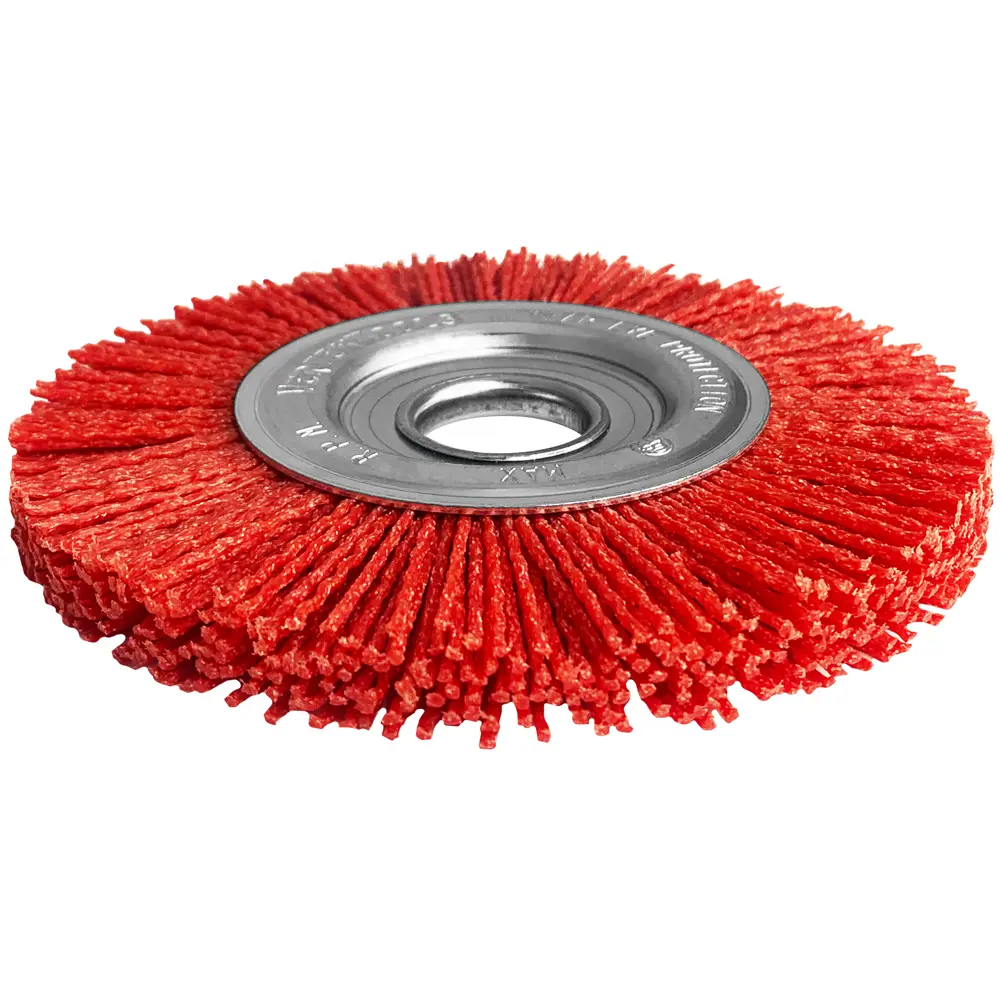 Дисковая щетка Vertextools для УШМ 150 мм с нейлоновой щетиной 84276127 STLM-1571804 - Вид №1