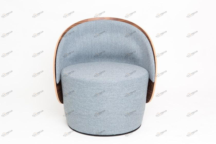 Real Piel Мягкое кресло с деревянной спинкой sun-id-1344640