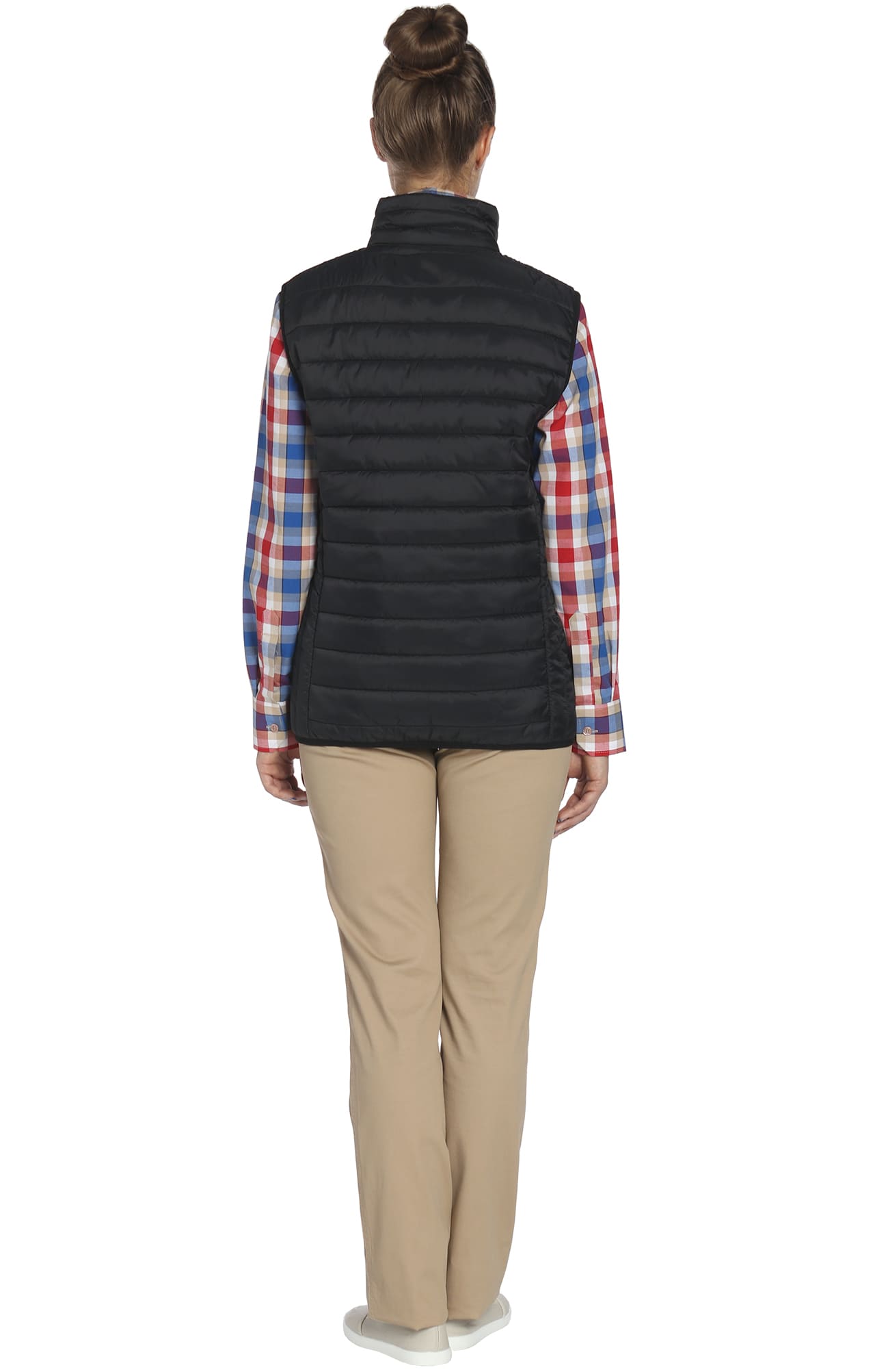 69672 Жилет стеганый  black El-Risto  Демисезонная одежда размер XS (84)  - Вид №7