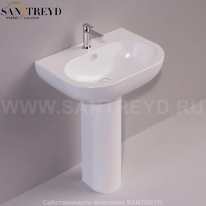 EL05BIANCO Подвесная раковина настенная овальная Simas E-Line белая