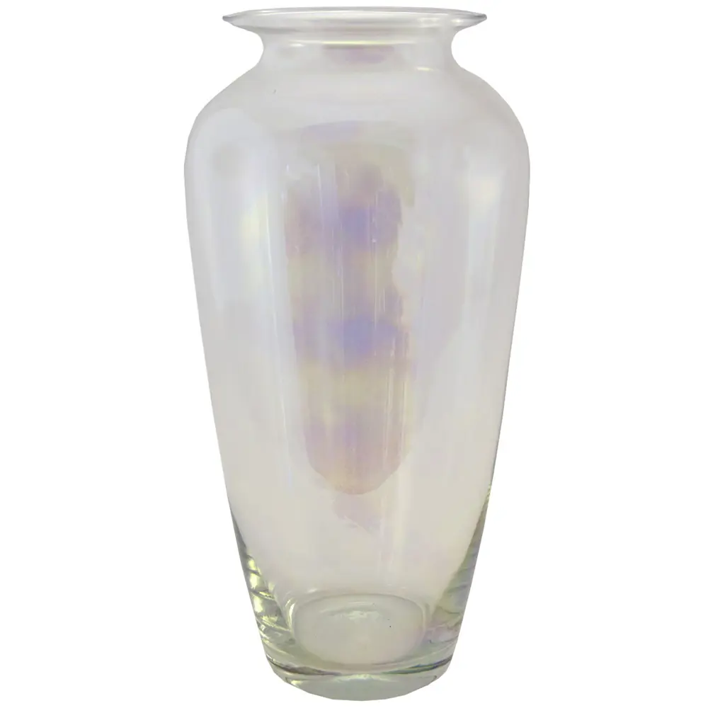 Ваза Мальвина малая стекло цвет серый 29 см EVIS STLM-2059452