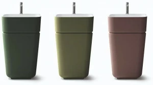 Напольная раковина стоящая овальная ARBLU TULIP