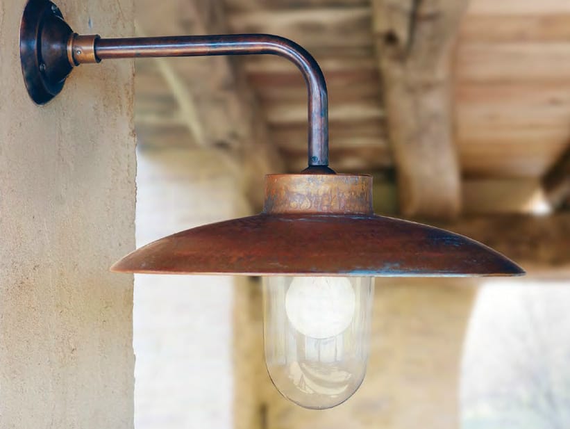 Металлическая наружная настенная лампа Aldo Bernardi ARCH-00067988