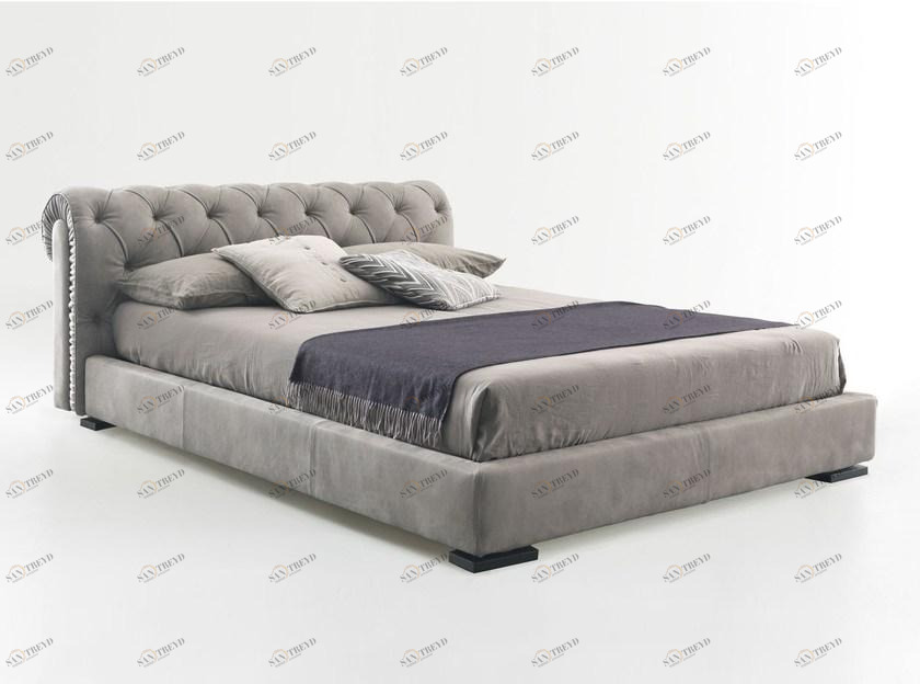 Bolzan Letti Двуспальная кровать с тафтинговым изголовьем sun-id-1355007