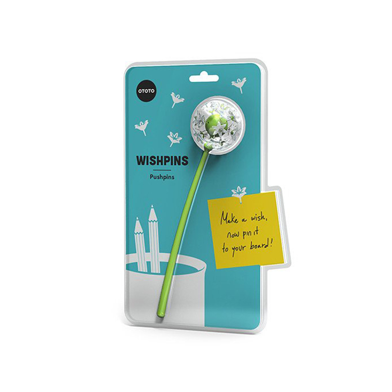OT845 Набор канцелярских кнопок wishpins OTOTO  - Вид №4