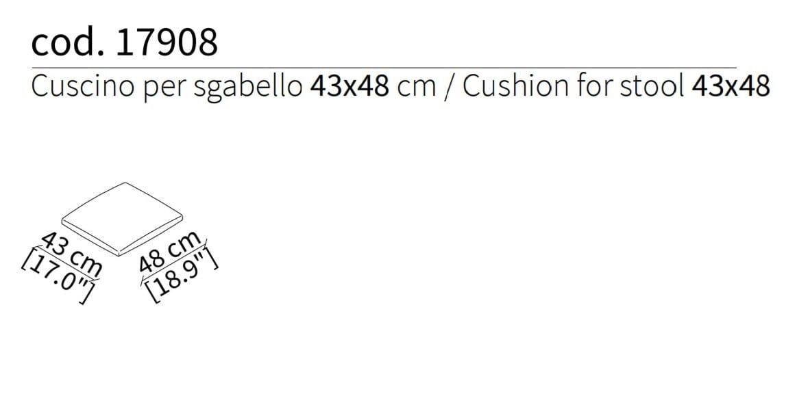 Табурет из массива дерева Frigerio Хули ARCH-00066197 - Вид №5