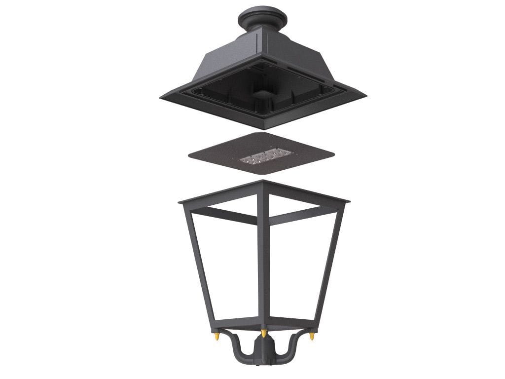 Литая алюминиевая головка фонаря EUROCOMITALIA ANTIQUE ARCH-00105380