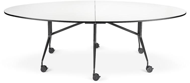 Mara Стол складной круглый на колесиках  286t  - Вид №2
