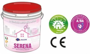 malvin Дышащая полусмываемая кроющая краска на водной основе