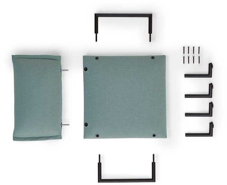 Sancal Кресло из ткани с подлокотниками Click sun-id-1390691 - Вид №2