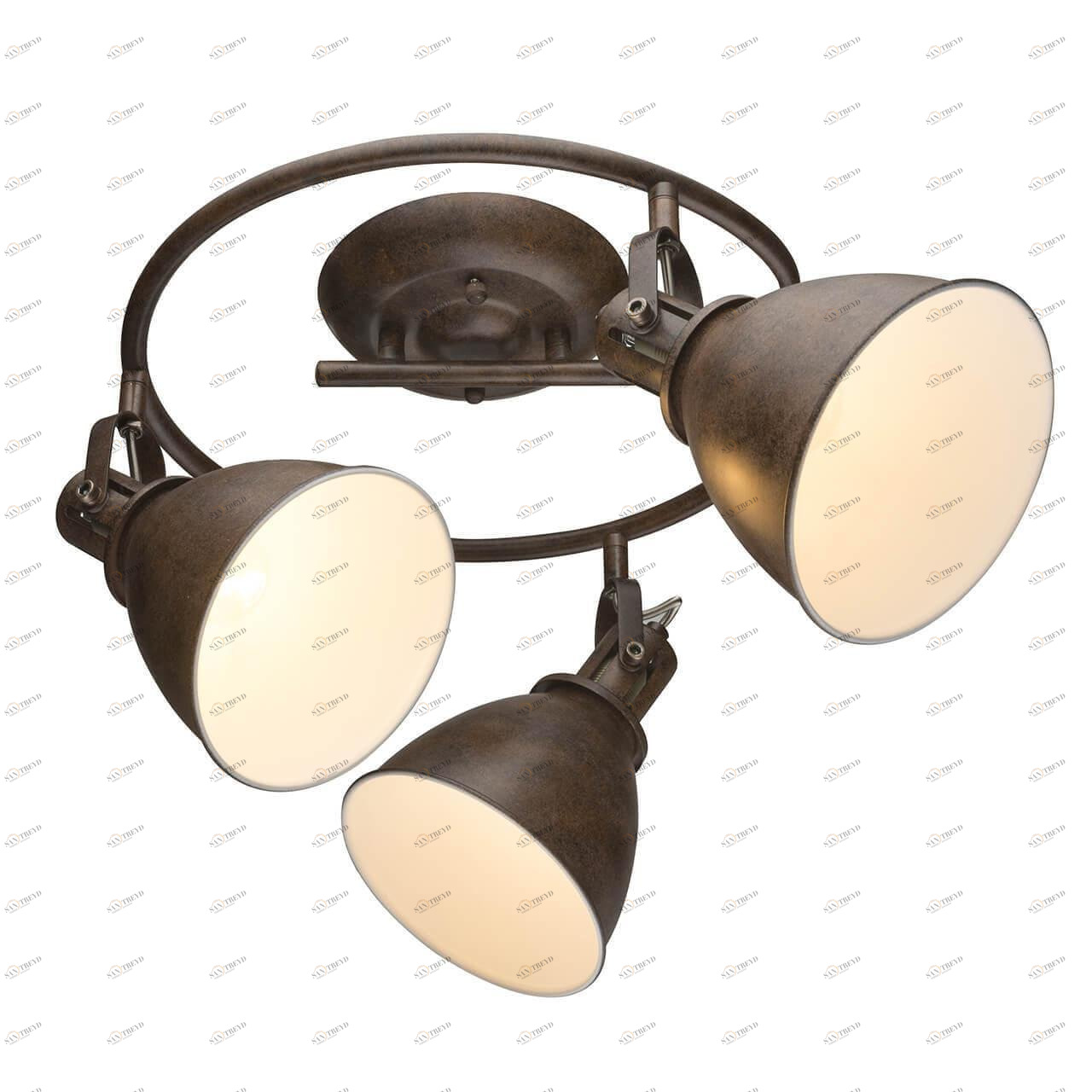 Спот потолочный коричневый Globo Giorgio 54647-3 GLOBO GIORGIO 00-3891246 Коричневый Ceramica Globo