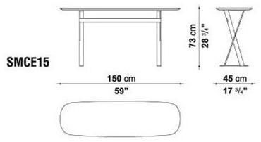 Maxalto Овальная консоль Pathos sun-id-1442390 - Вид №3