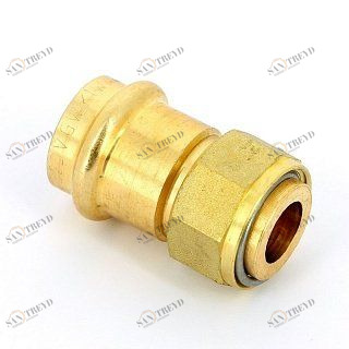 Муфта пресс с накидной гайкой 22х3/4' IBP P435502206000