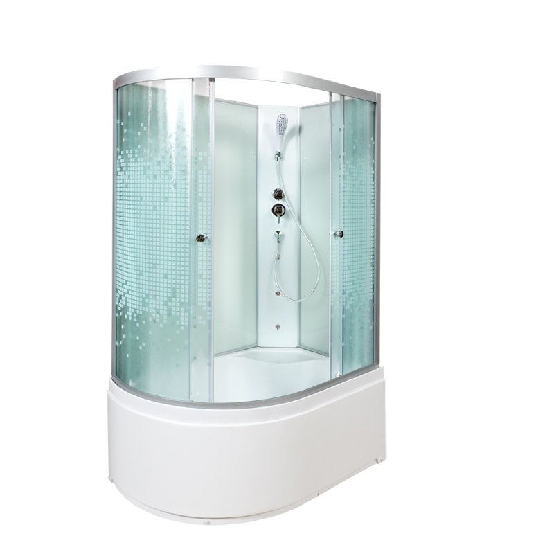 B90 BLACK Душевая кабина DETO Серия B L 920 R N с гидромассажем - Вид №5