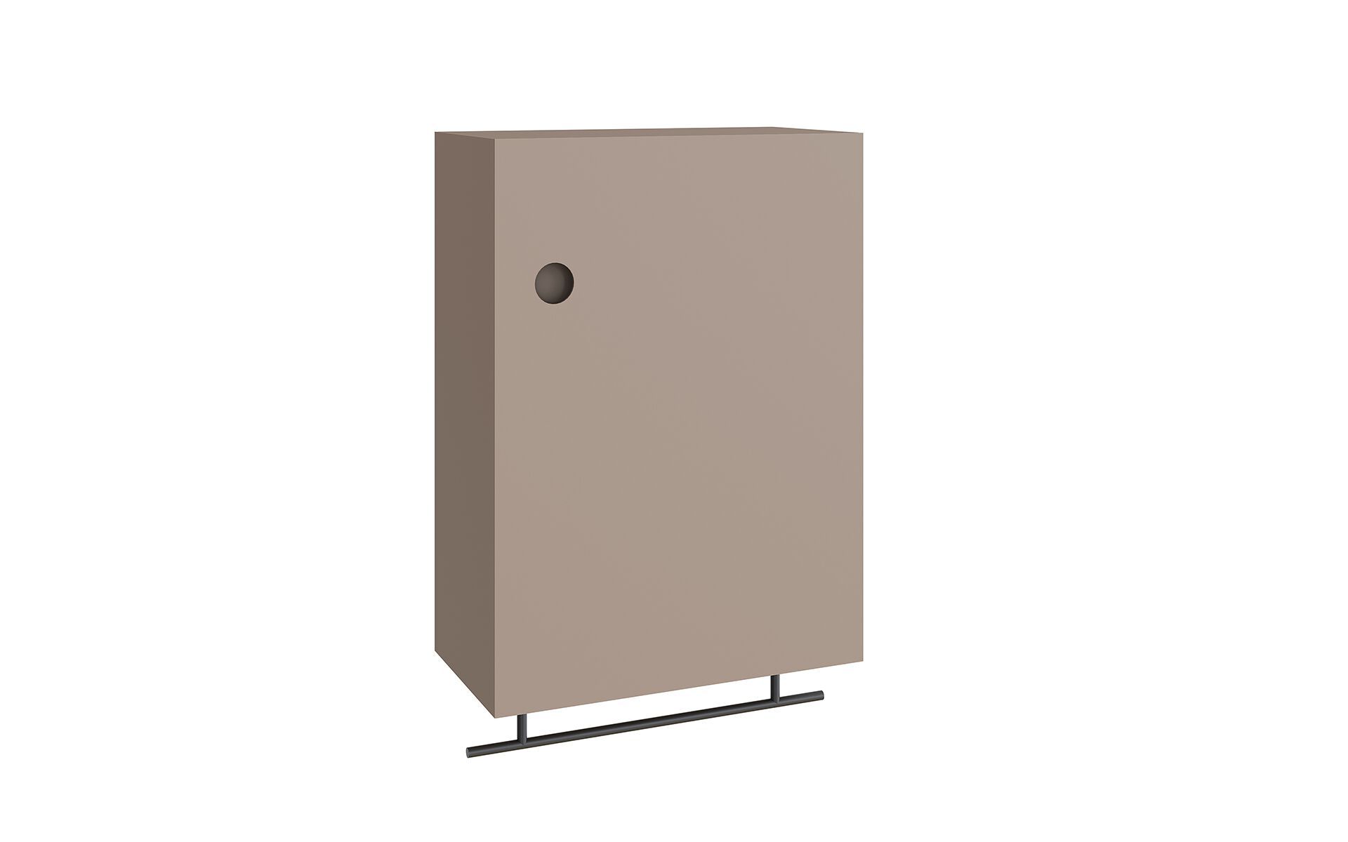 Настенный шкаф для ванной комнаты с дверцами VitrA Bathrooms Plural ARCH-00059530 - Вид №3