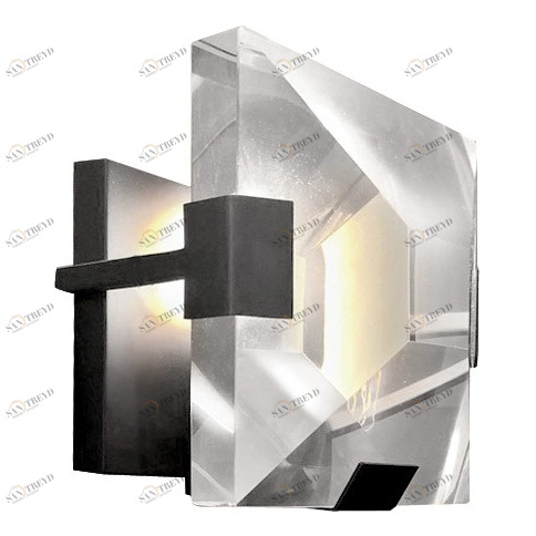 Светильник настенный прозрачный Delight Collection Harlow Crystal 1 MB16055007-1A DELIGHT COLLECTION  00-3882888 Прозрачный 