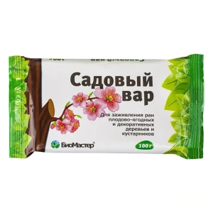 Вар садовый для заживления ран деревьев и кустарников после их обрезки или прививки «Био Мастер», 100 г 12044254 STLM-2167023