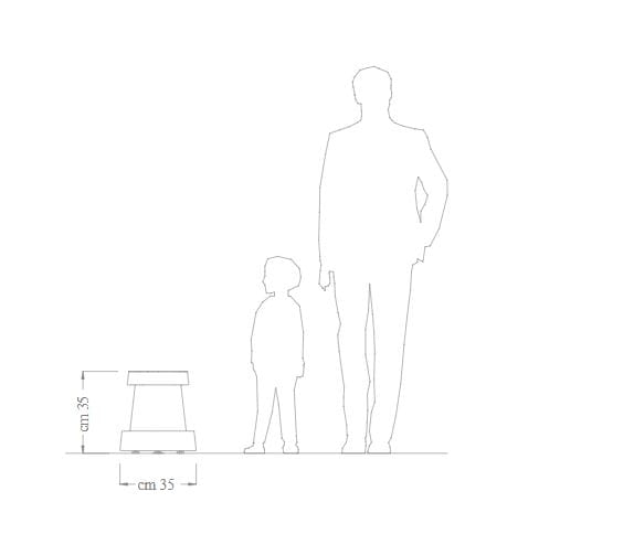 Детское сиденье из оцинкованной стали DIMCAR S-IT ARCH-00139840 - Вид №2