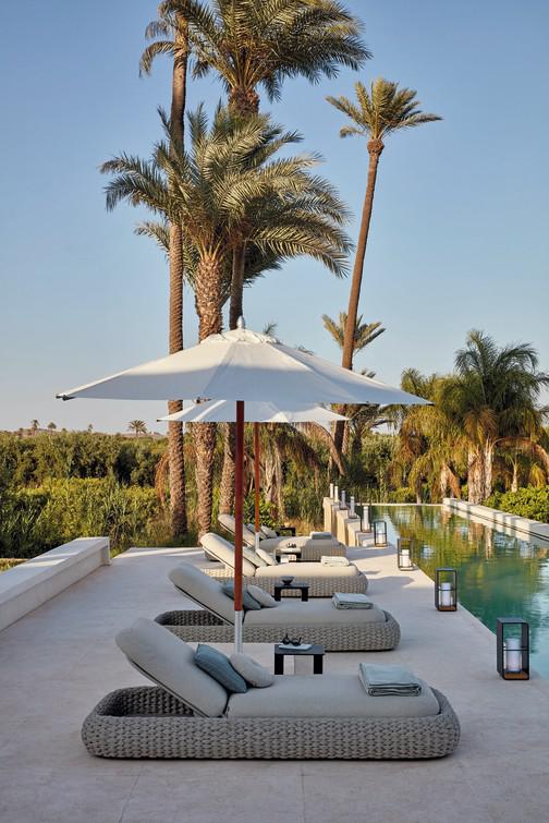 MNST304 Лежак веревка 45мм антрацит Manutti Kobo - Вид №8