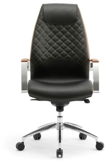 Leyform Поворотное кожаное кресло для руководителей с подголовником  1500  - Вид №1