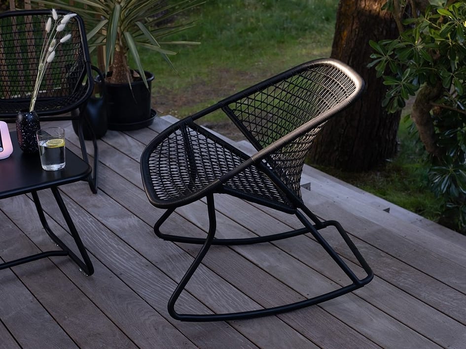 Алюминиевое кресло-качалка Fermob Шестидесятые ARCH-00069600 - Вид №3