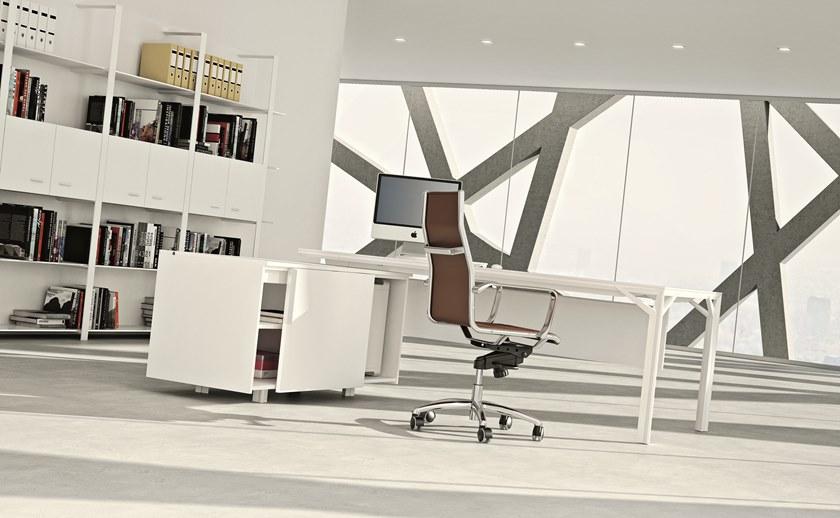 Quadrifoglio Рабочий стол со встроенной полкой X8 sun-id-1448277 - Вид №10