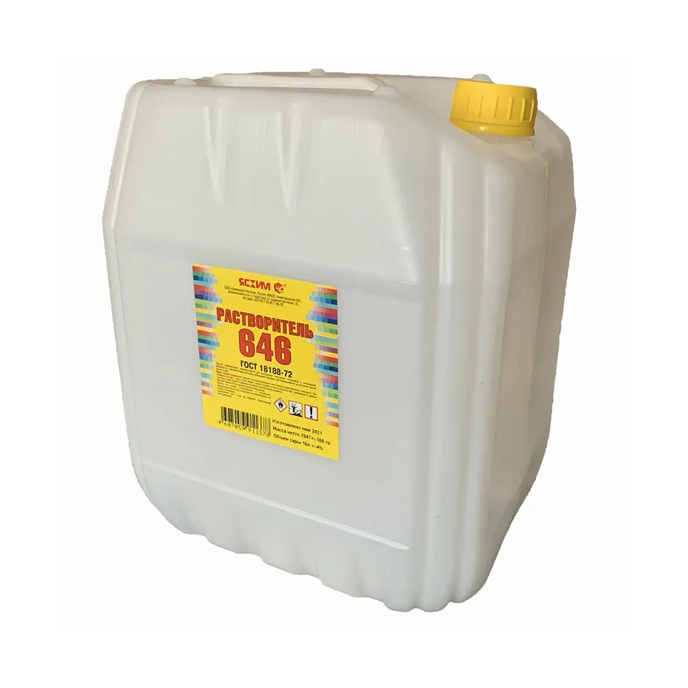 Растворитель 646 "ЯСХИМ" 10л STLM-2191907 - Вид №1