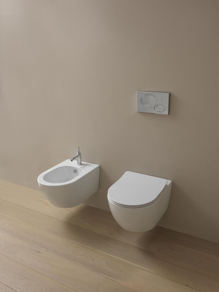 LKBISO19 Подвесное биде настенное GSG CERAMIC Like - Вид №5