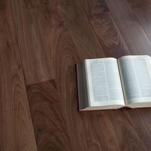 Массивная доска Magestik floor Под лаком (экзотика) (300-1800)x100x22мм Орех американский Селект (Гладкая) 300-1800х100 мм MGK Magestic floor 2600300147 - Вид №4
