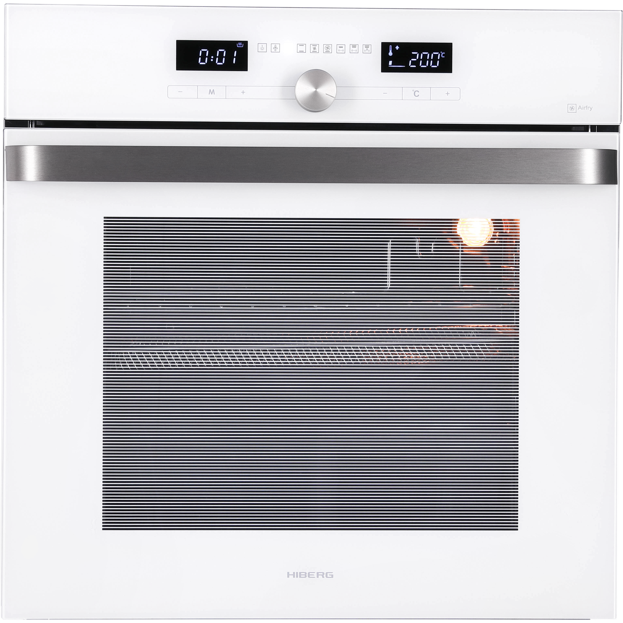 9171885 Электрический духовой шкаф HIBERG VM 6193 W белый STDN-0056436