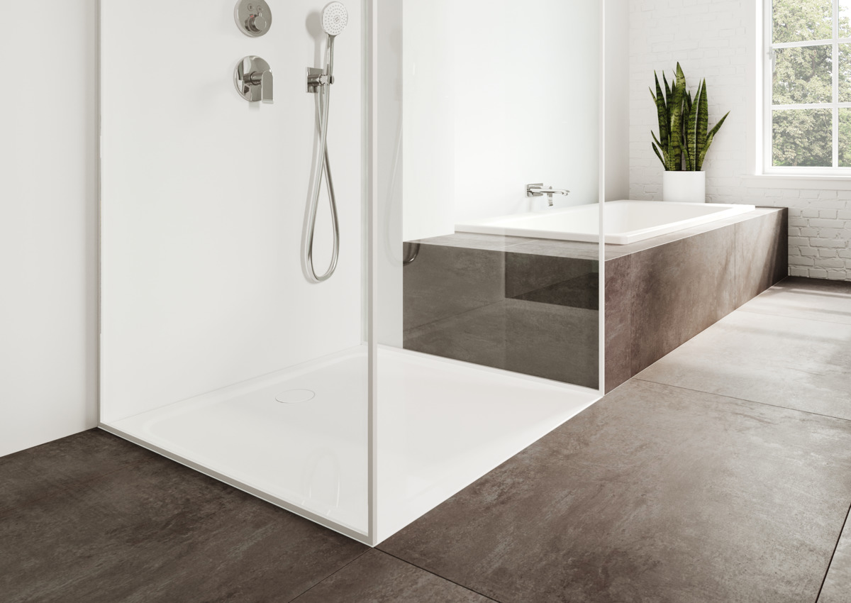 Душевой поддон KALDEWEI Сталь эмалированная 2260-1 294 черный матовый 100 2260-1294 - Вид №2