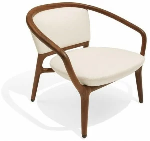 Giorgetti Кресло с обивкой из ткани с подлокотниками  53440