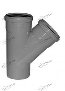 Тройник 110х110х45 ПП POLITRON 2014223