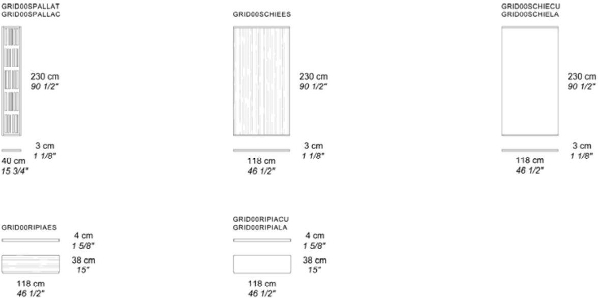 i 4 Mariani Открытый отдельно стоящий алюминиевый книжный шкаф sun-id-1404642 - Вид №3