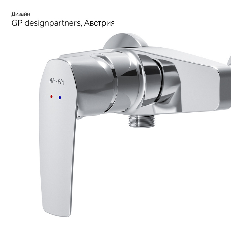 F90A20000 смеситель для душа хром шт. AM.PM Gem - Вид №5