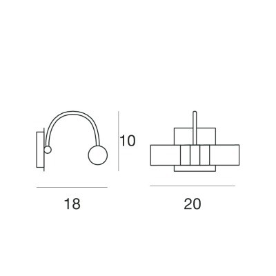 Linea Light 3672 Fotis настенный 64102 - Вид №2
