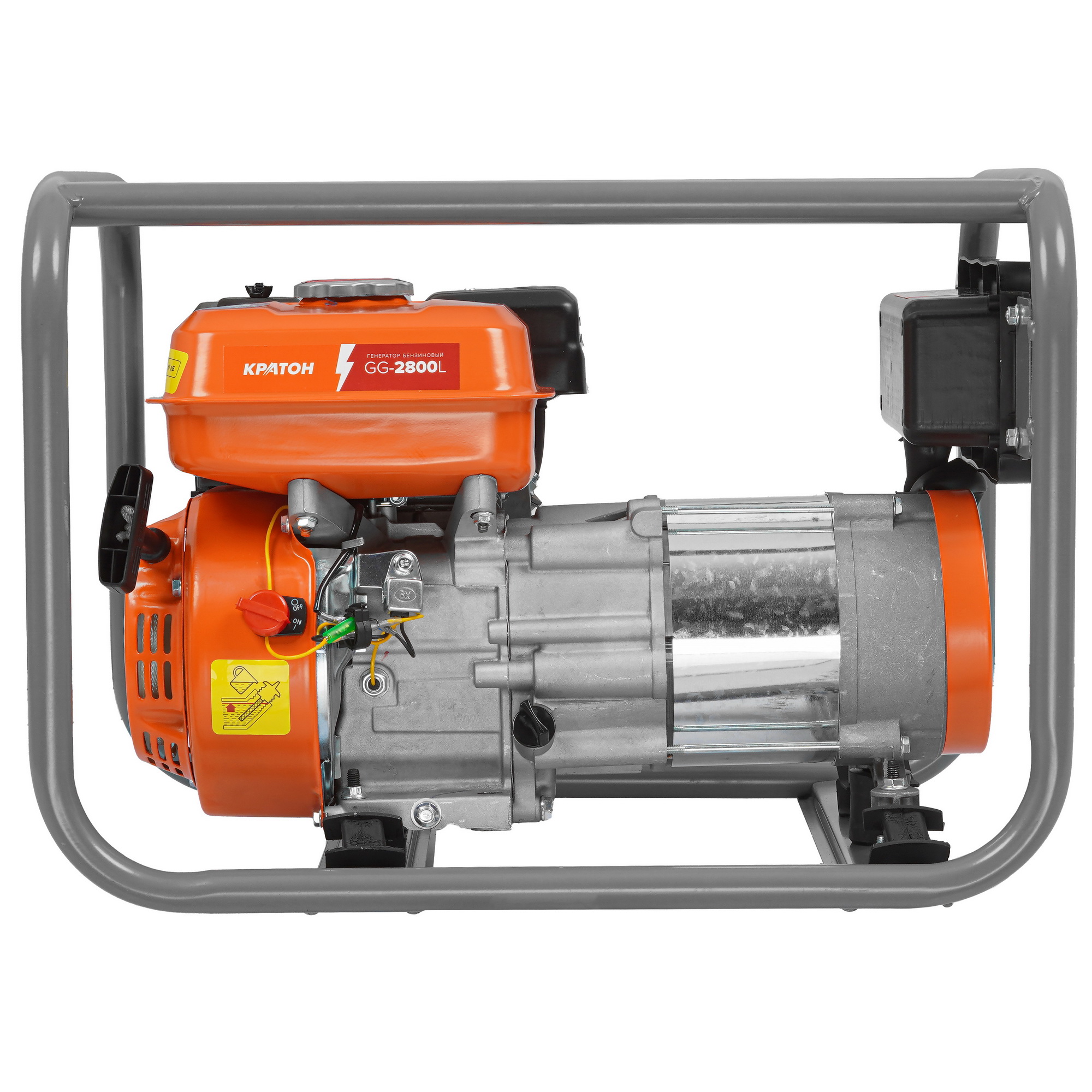 Электрогенератор   бензиновый Кратон GG-2800L 9057753 STDN-0145871 - Вид №2