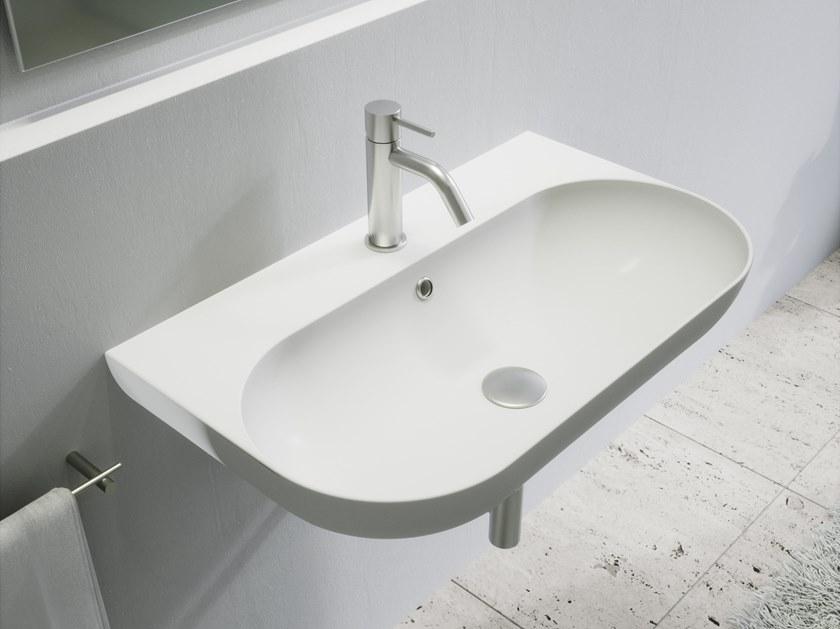 Подвесная раковина настенная овальная Olympia Ceramica Milady белая sun-id-1357246 - Вид №6