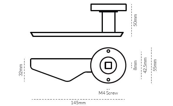 Латунная ручка Lo & Co Interiors Line Series ARCH-00140259 - Вид №5