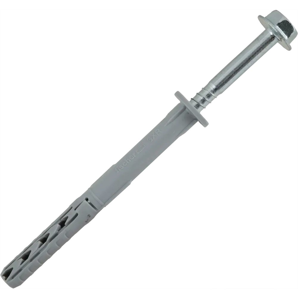 Дюбель-шуруп Fischer SXR FUS фасадный нейлон/оцинкованная сталь цвет серебро 10x100 мм 12471467 STLM-2019487 