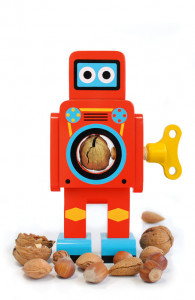 SK NUTROBOTS1 Орехокол мини robot красный Suck UK